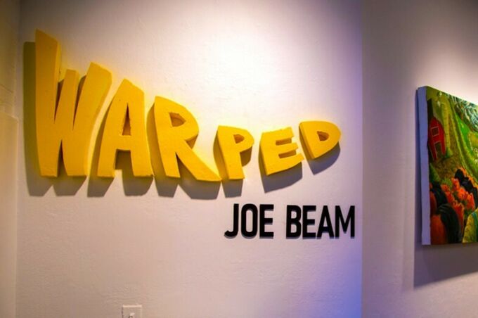 Patterson Gallery featuring fifth-year art student Joe Beam and his exhibition "Warped".