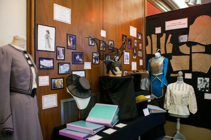 Exhibition of various costume, prop, and scenic design works created by students in the M.F.A. Design and Technology.