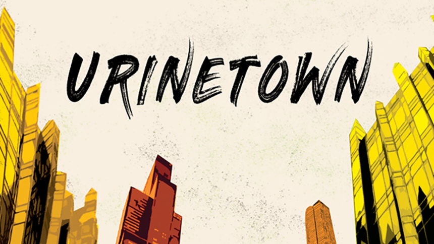 Centre Stage "Urinetown" production poster preview