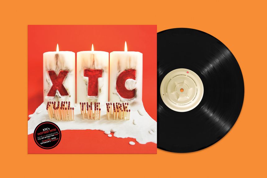 Album cover for XTC Fuel the Fire album.