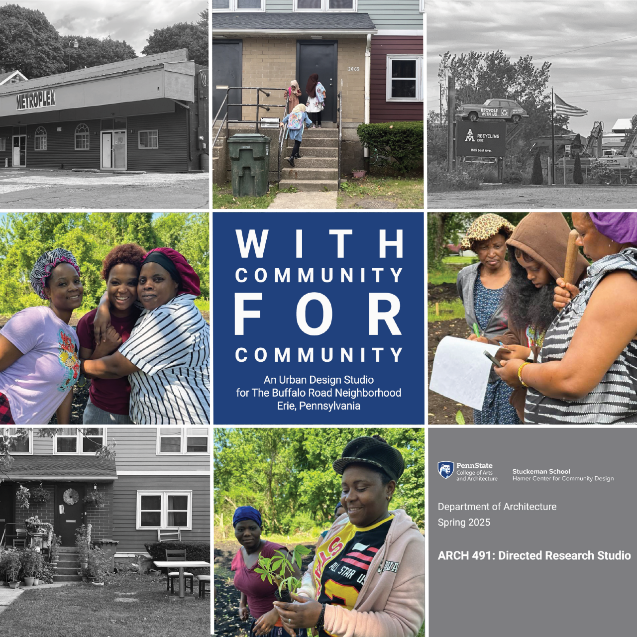 The cover of a publication titled With Community, For Community