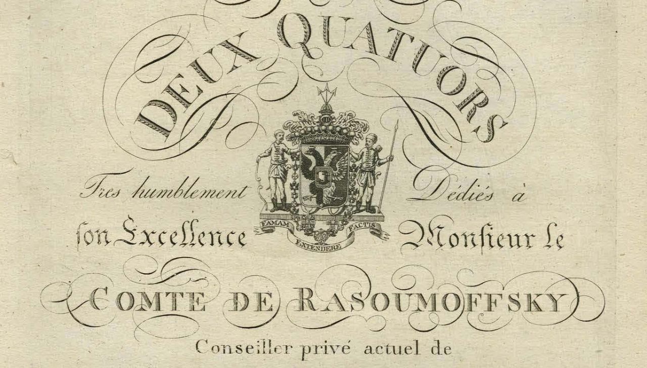 1813 print of quartets