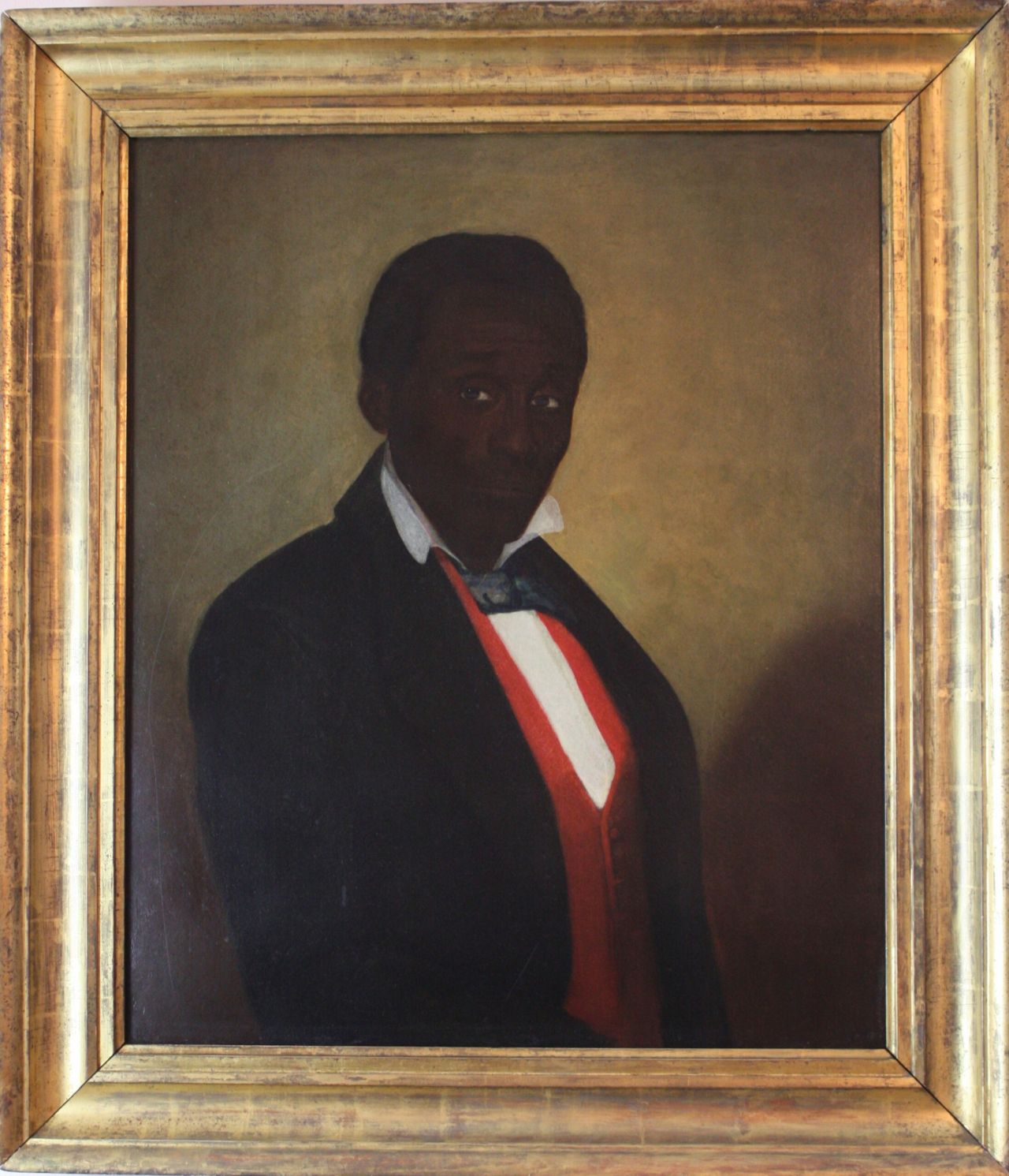 Portrait of Black man painted around 1835