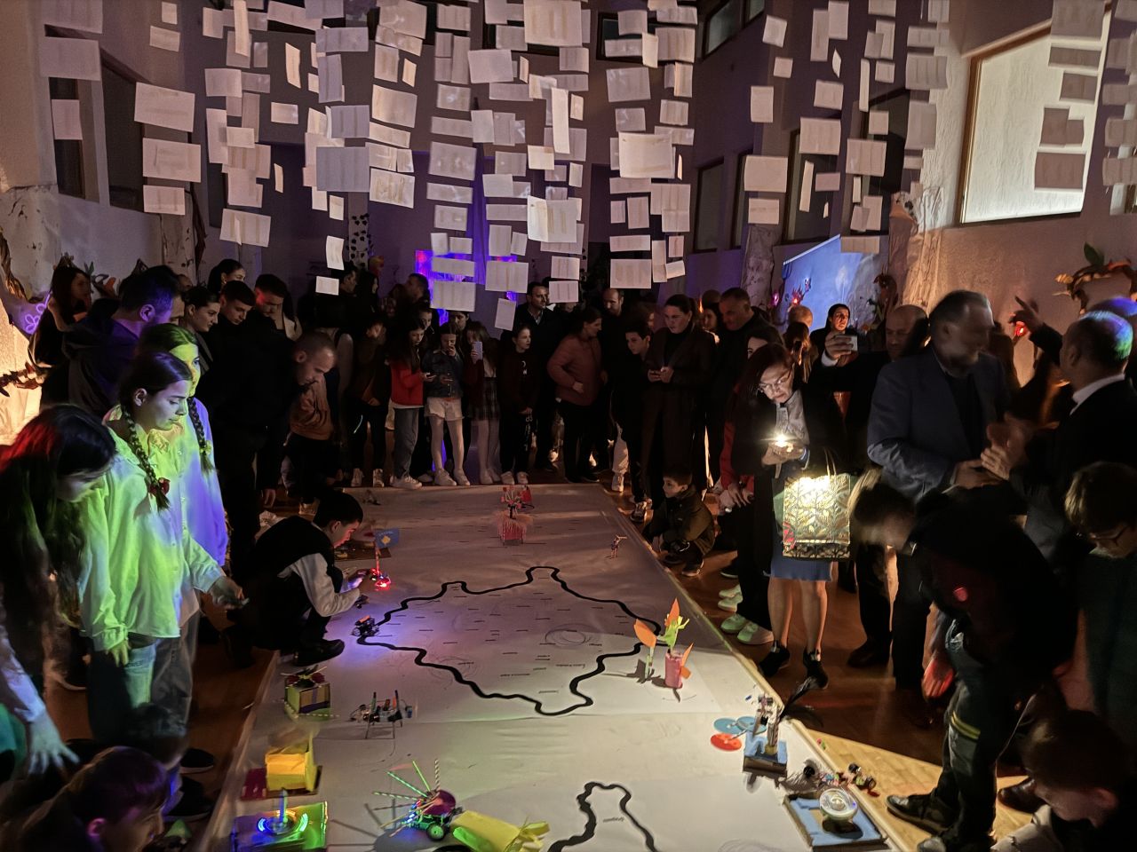Immersive art installation
