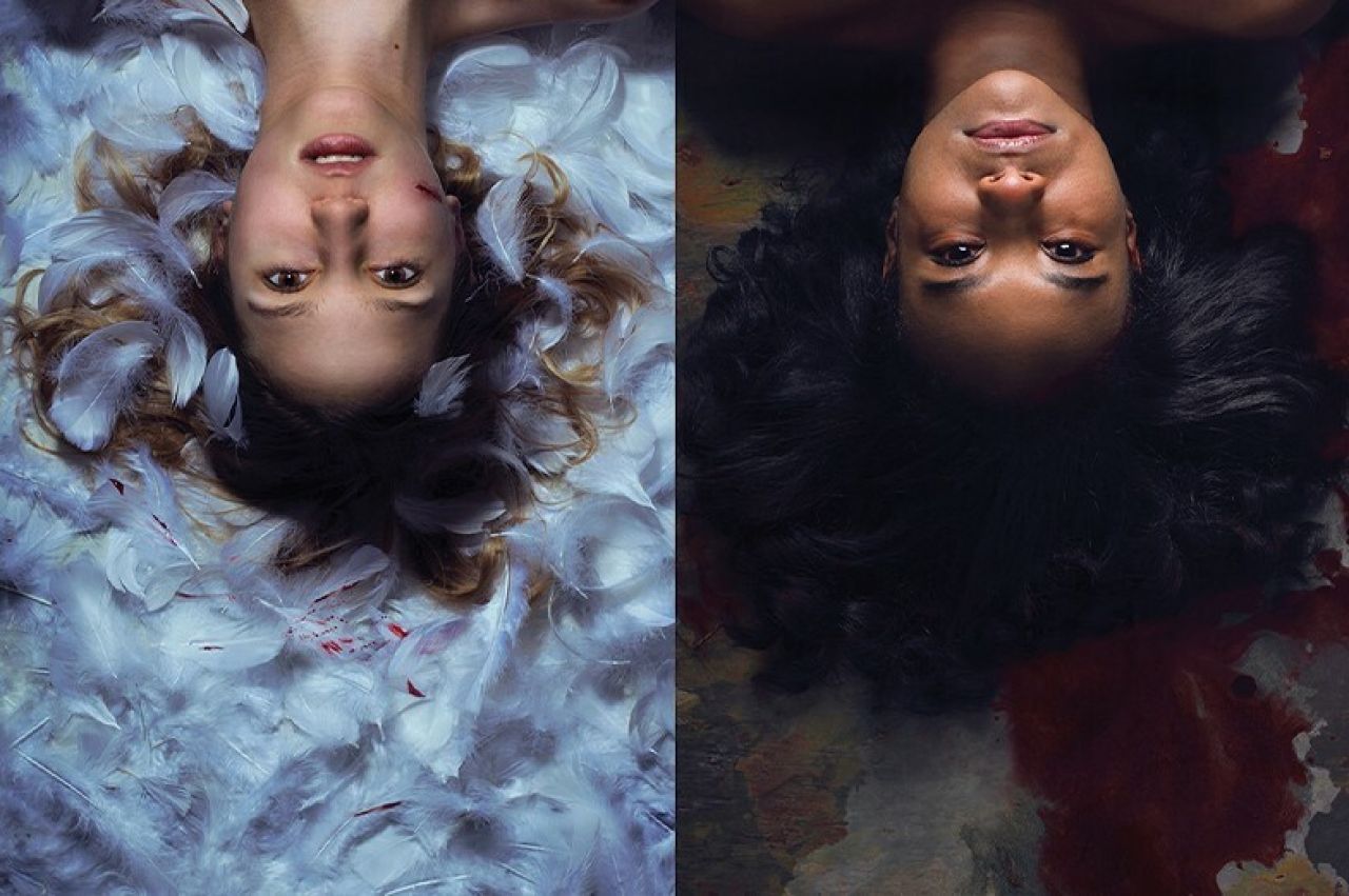 Taylor Shipton's photography portraying Leda and Medusa.