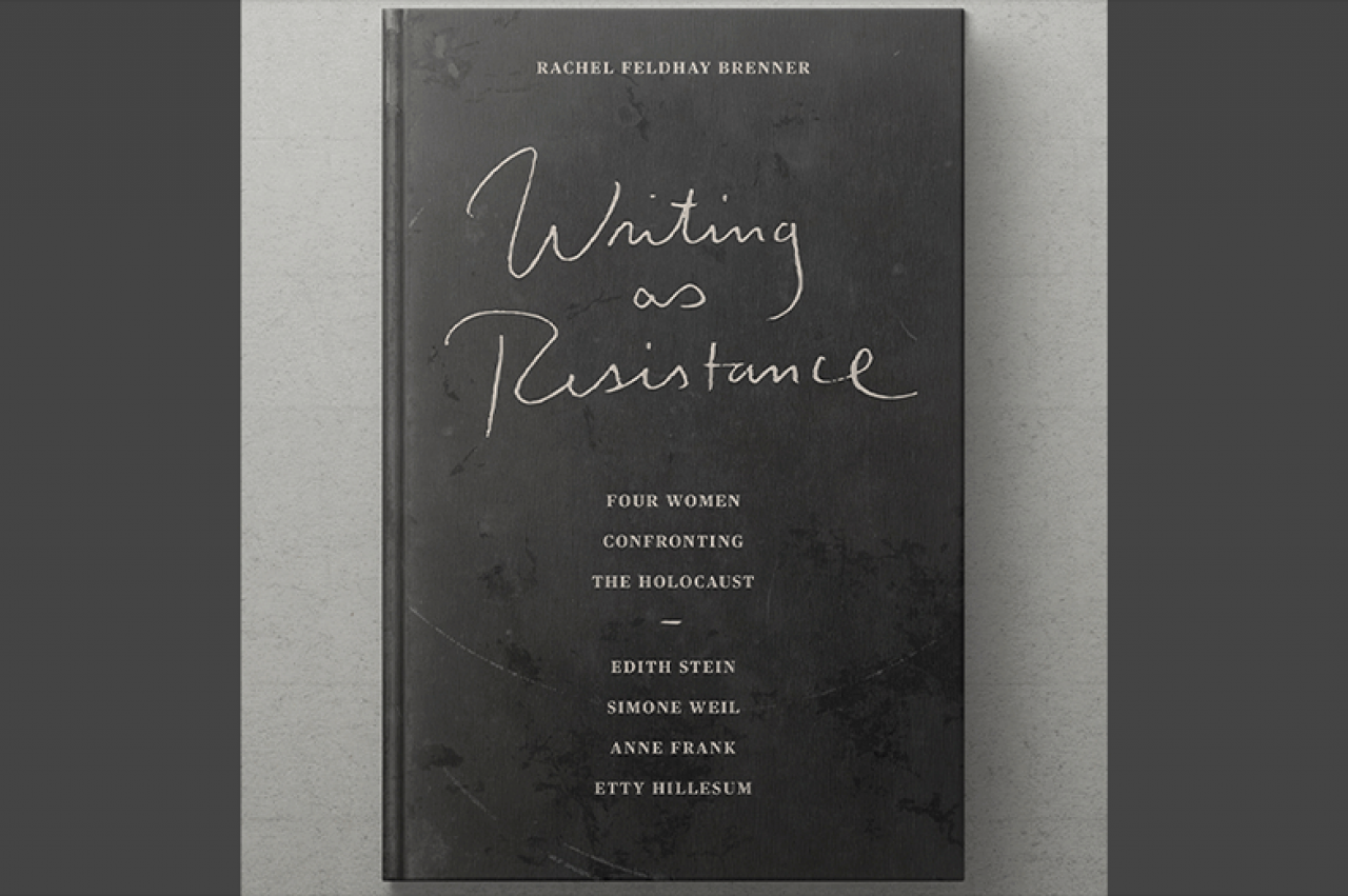 Book cover design for "Writing as Resistance"