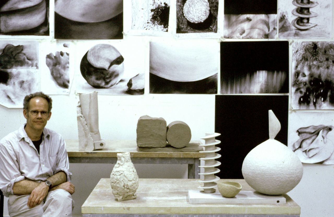 Chris Staley in his studio
