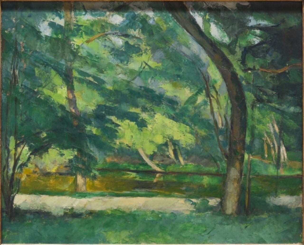 Cézanne Etang Soeurs