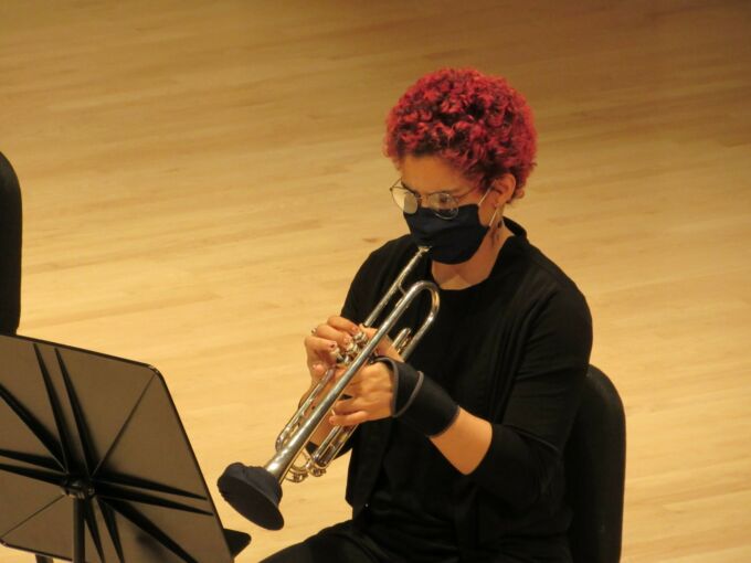 Trumpet Player Recital Hall New Music Symposium