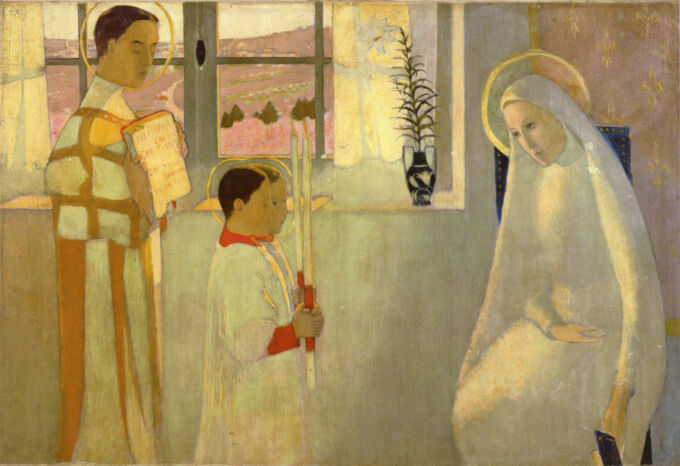 painting Roman catholic mystery · Maurice Denis (1870 - 1943)