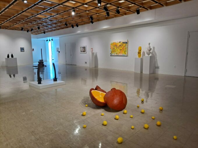 Undergraduate Juried Exhibition in Zoller Gallery