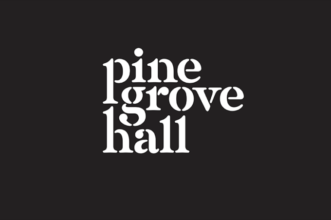 Pine Grove Hall wordmark.