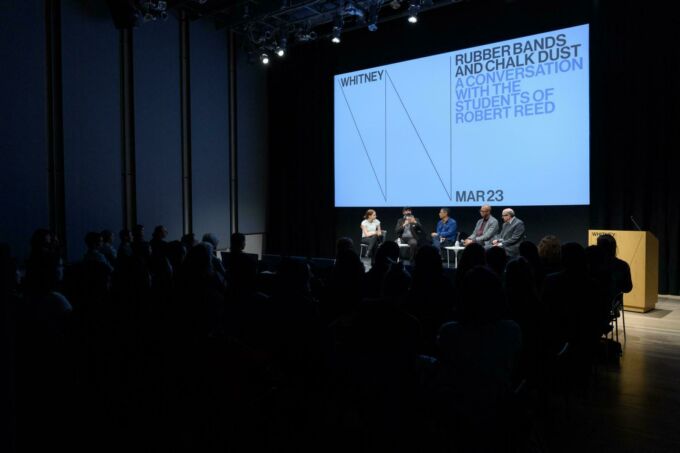 Participants in the Robert Reed Drawing Workshops in New York were treated to a panel discussion featuring four former students of Robert Reed at the Whitney Museum of American Art