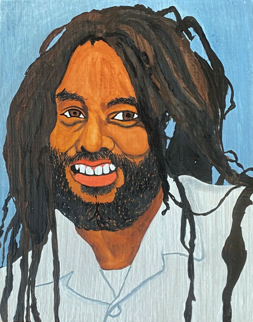 Mumia Abu-Jamal by Rudy Shepherd