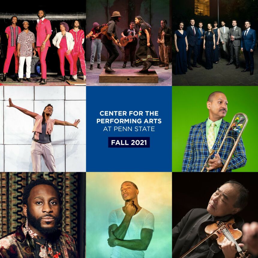 Center for the Performing Arts fall 2021 season
