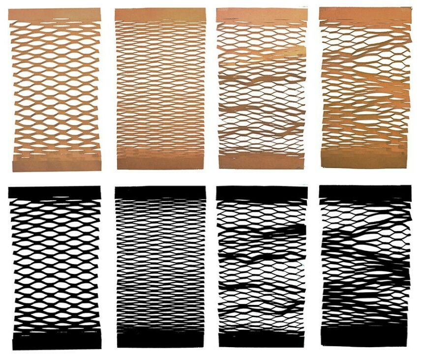 Series of mesh forms