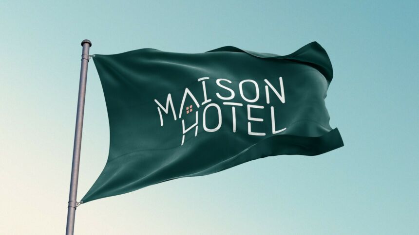 Identity design for Maison Hotel