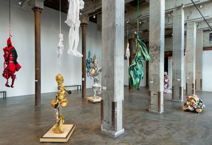 "Prince," installation by Bonnie Collura at Smack Mellon, Brooklyn New York, 2019