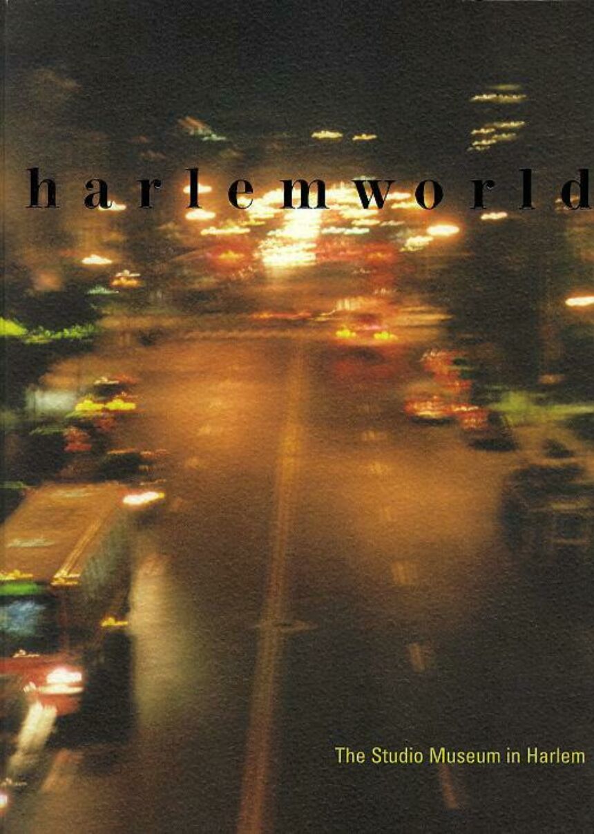 Cover art featuring a blurry lo-fi style night shot of a neighborhood in Harlem, New York. Accompanied by title text.